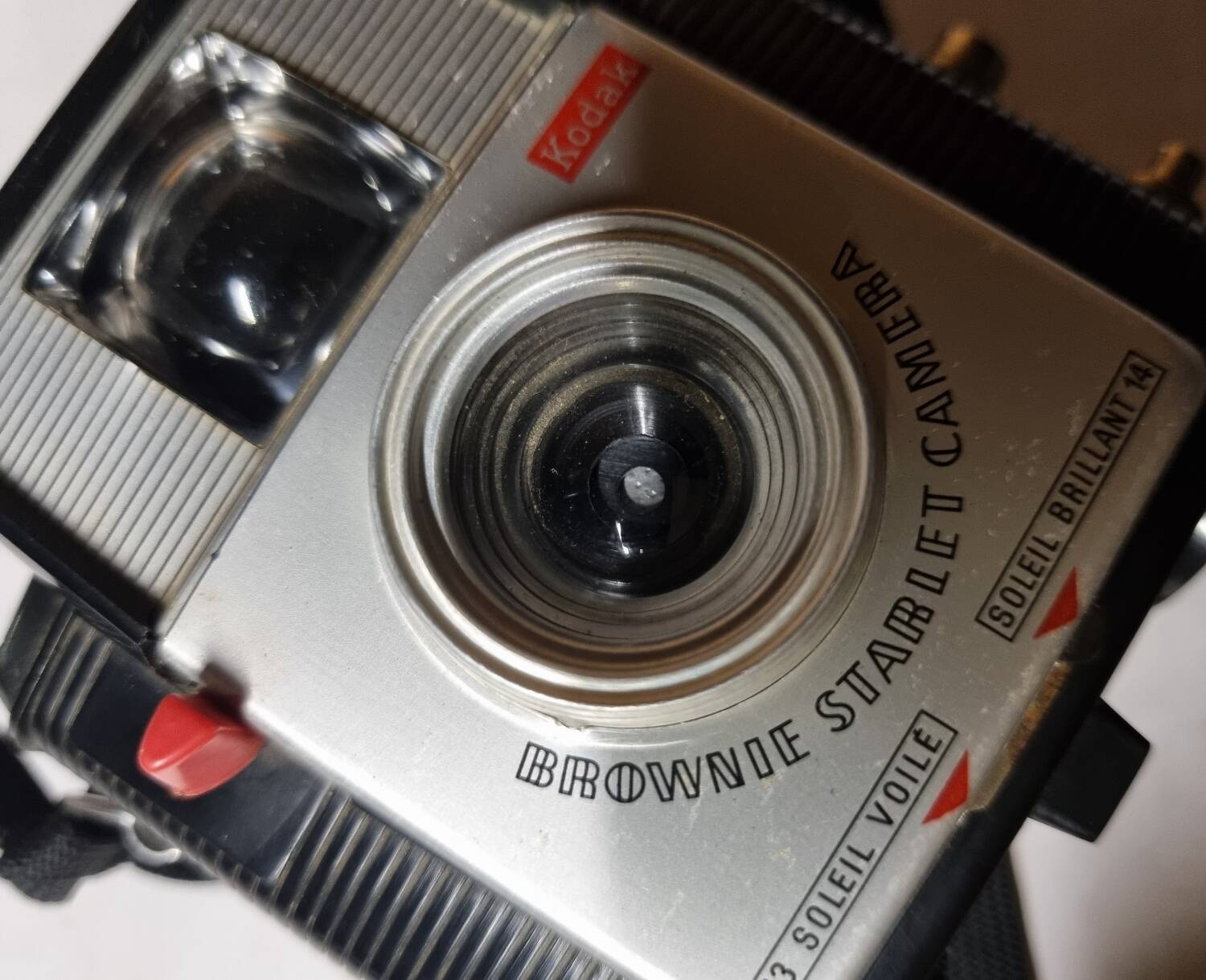 Old Kodak Brownie Starlet Camera Leather Case Vintage Collection