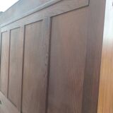 Louis XVI two-door walnut wardrobe