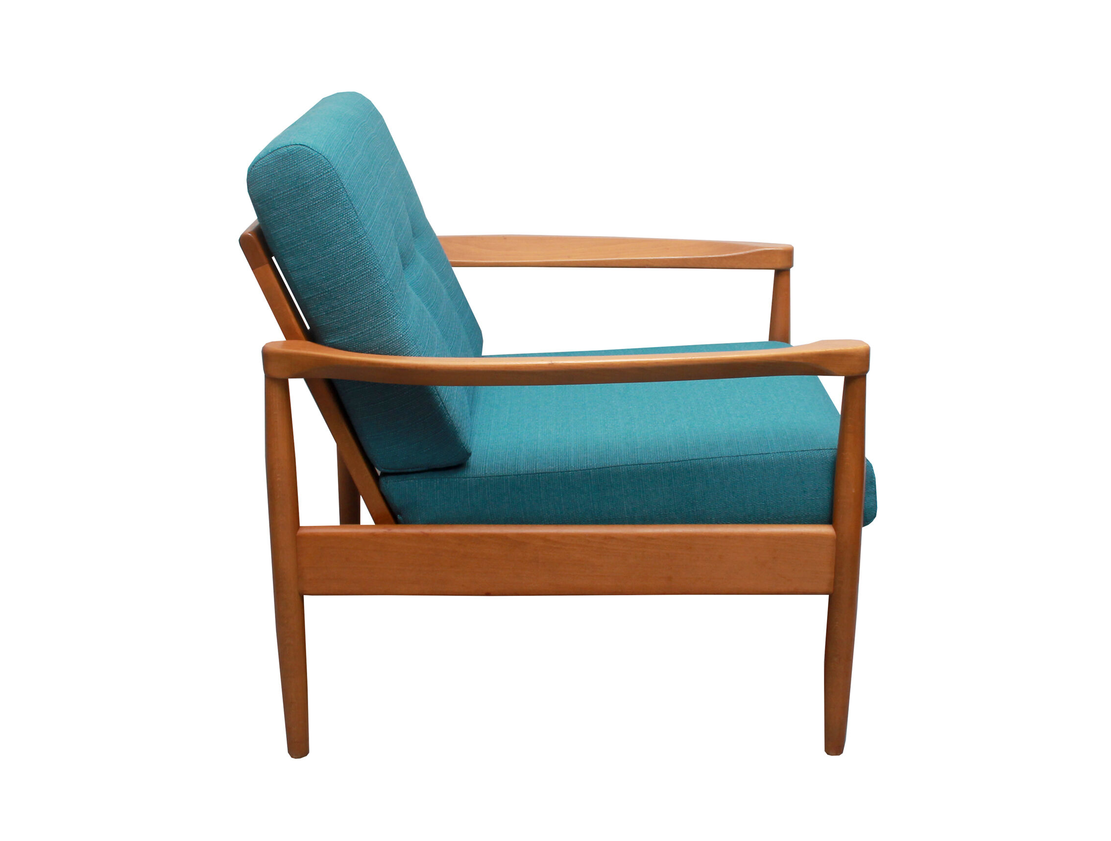 1960s armchair in petrol