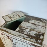 Cooler, patinated vintage Parisian sideboard