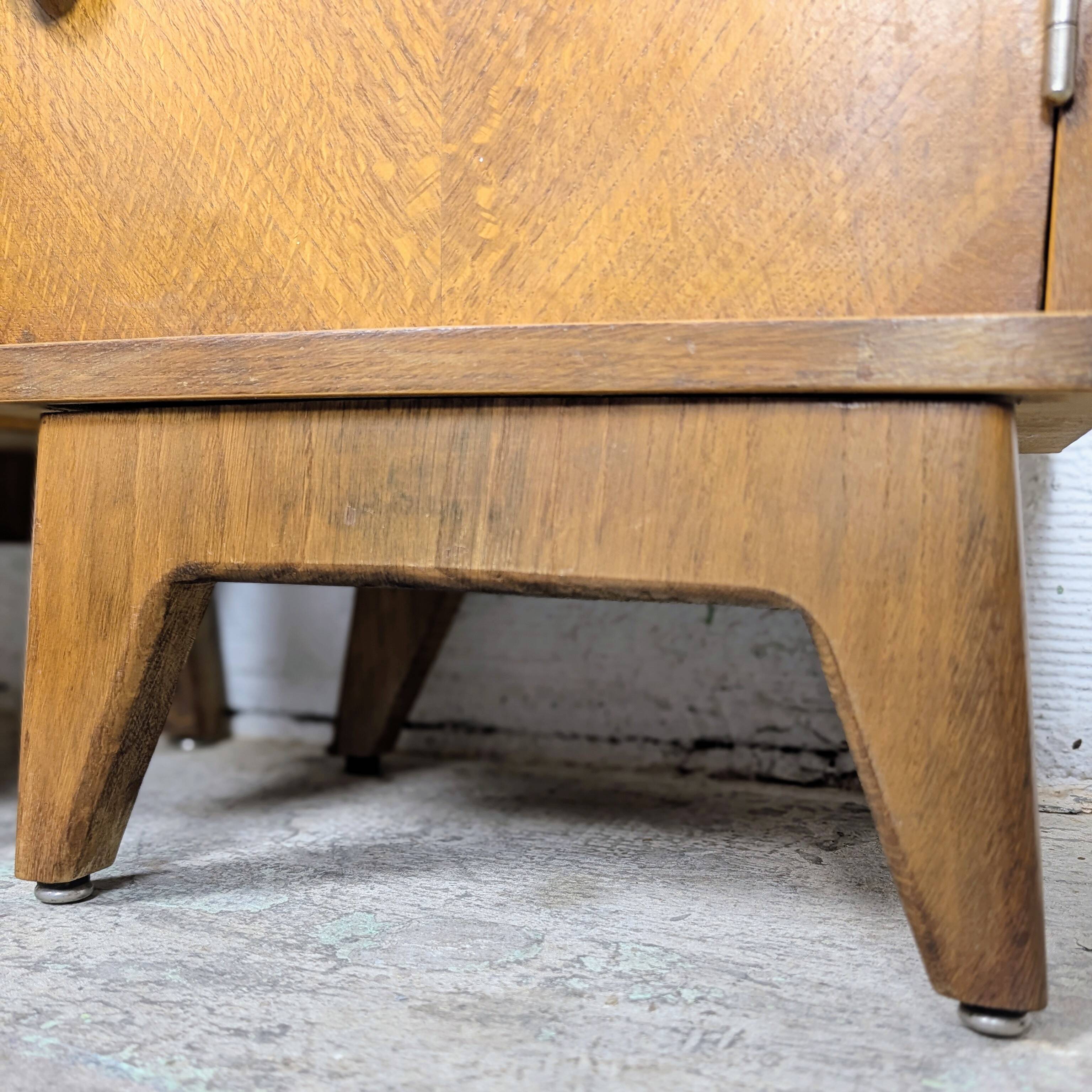 Pair of vintage bedside tables