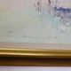 Mid-Century Swedish Original Painting Oil on Canvas "Beach in the Parish of Gårdby" by Jim Ronald Lindholm -- vintage and framed