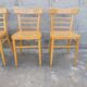 Set de quatre chaises bistrot Baumann