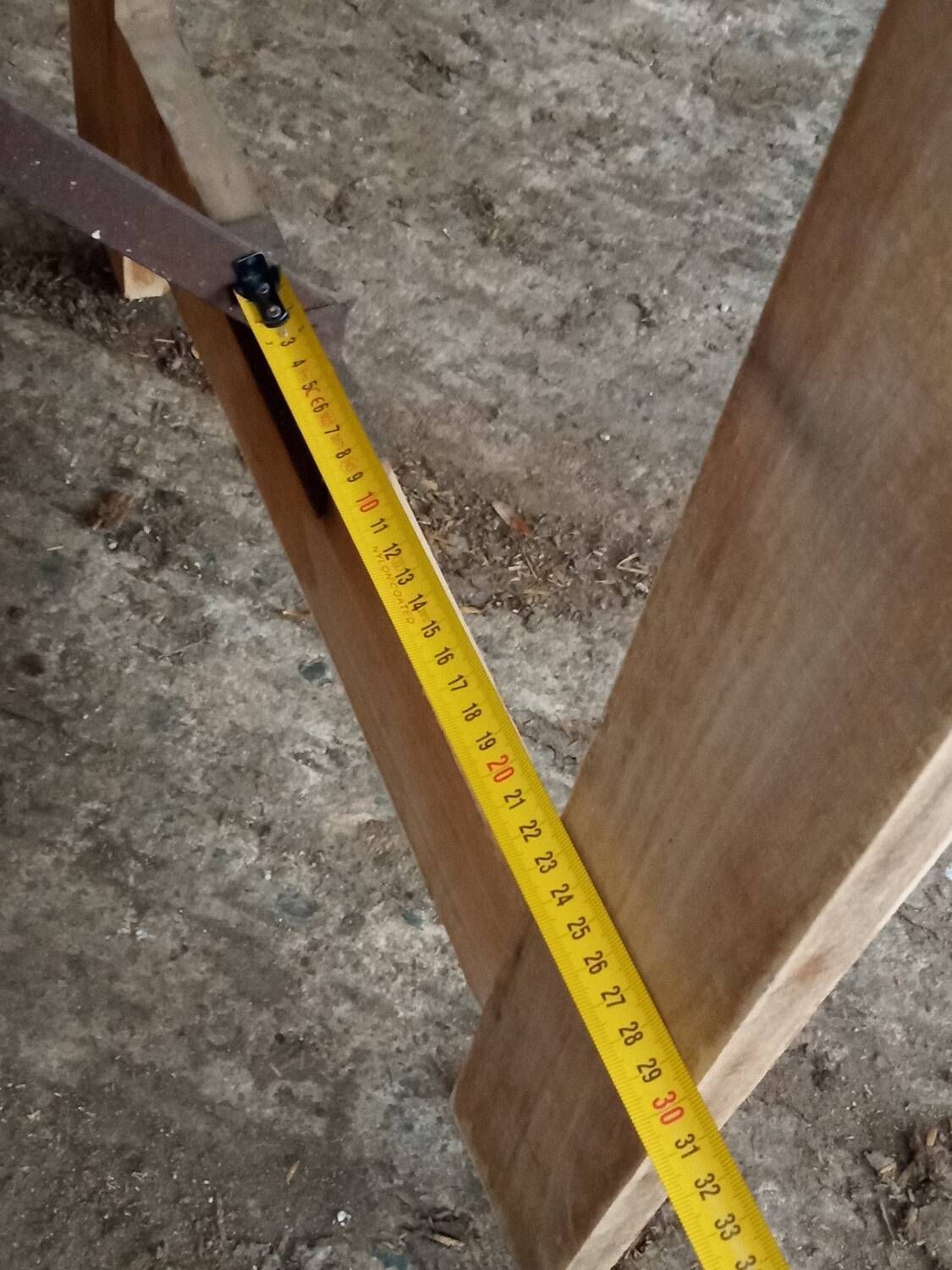 Table de ferme pliante