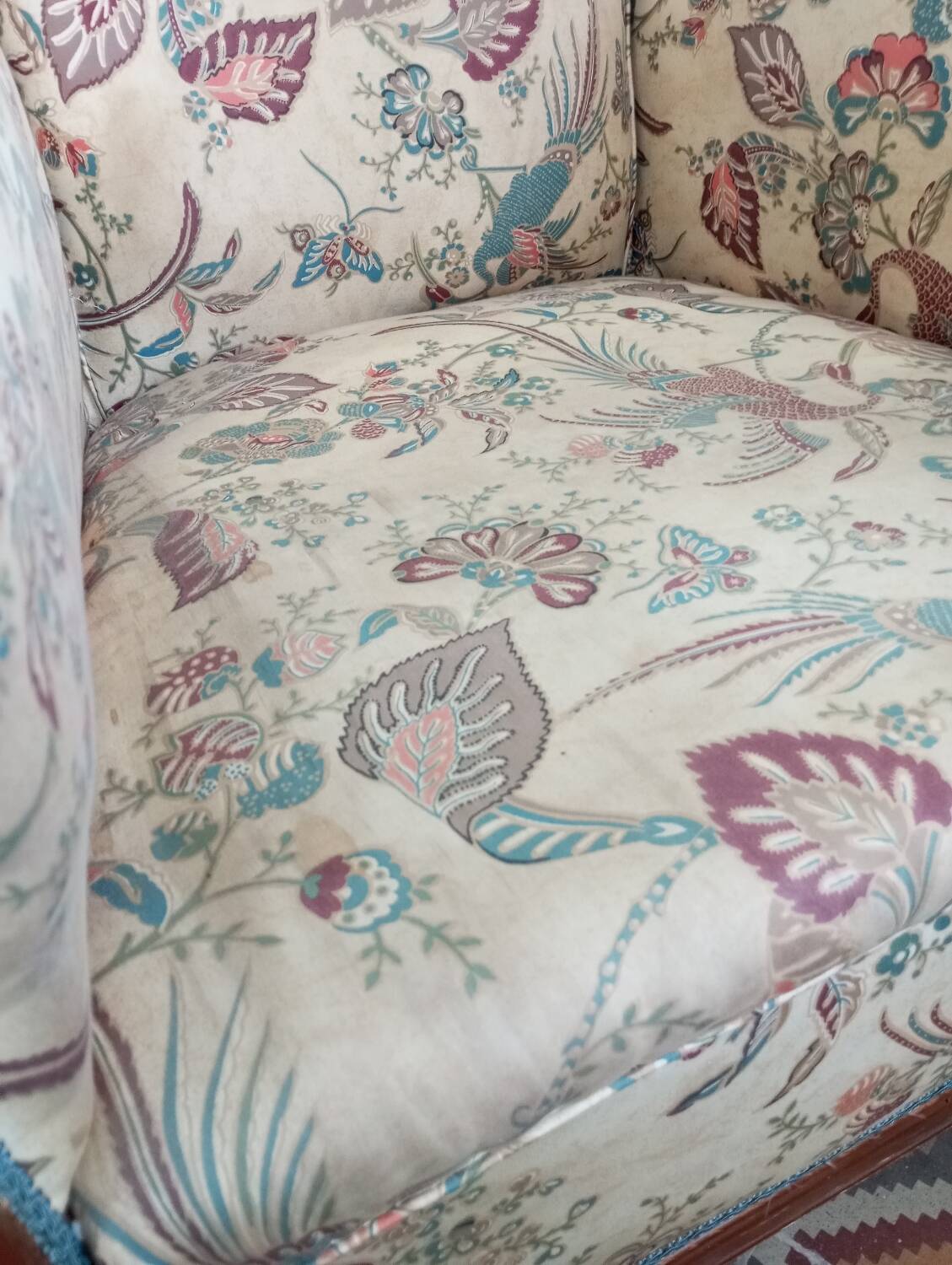 Pair of art deco armchairs