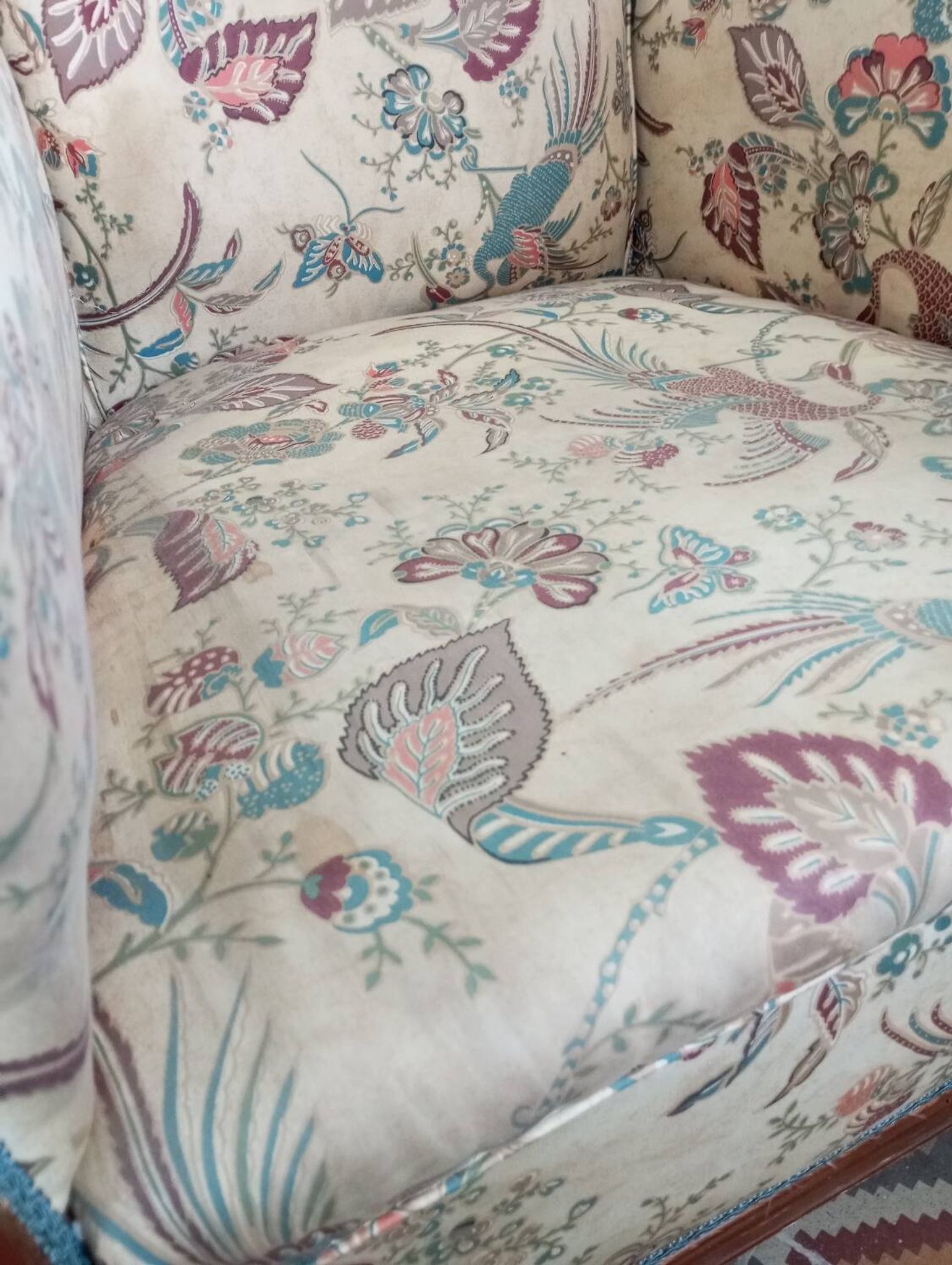 Pair of art deco armchairs