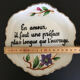 Assiette décorative