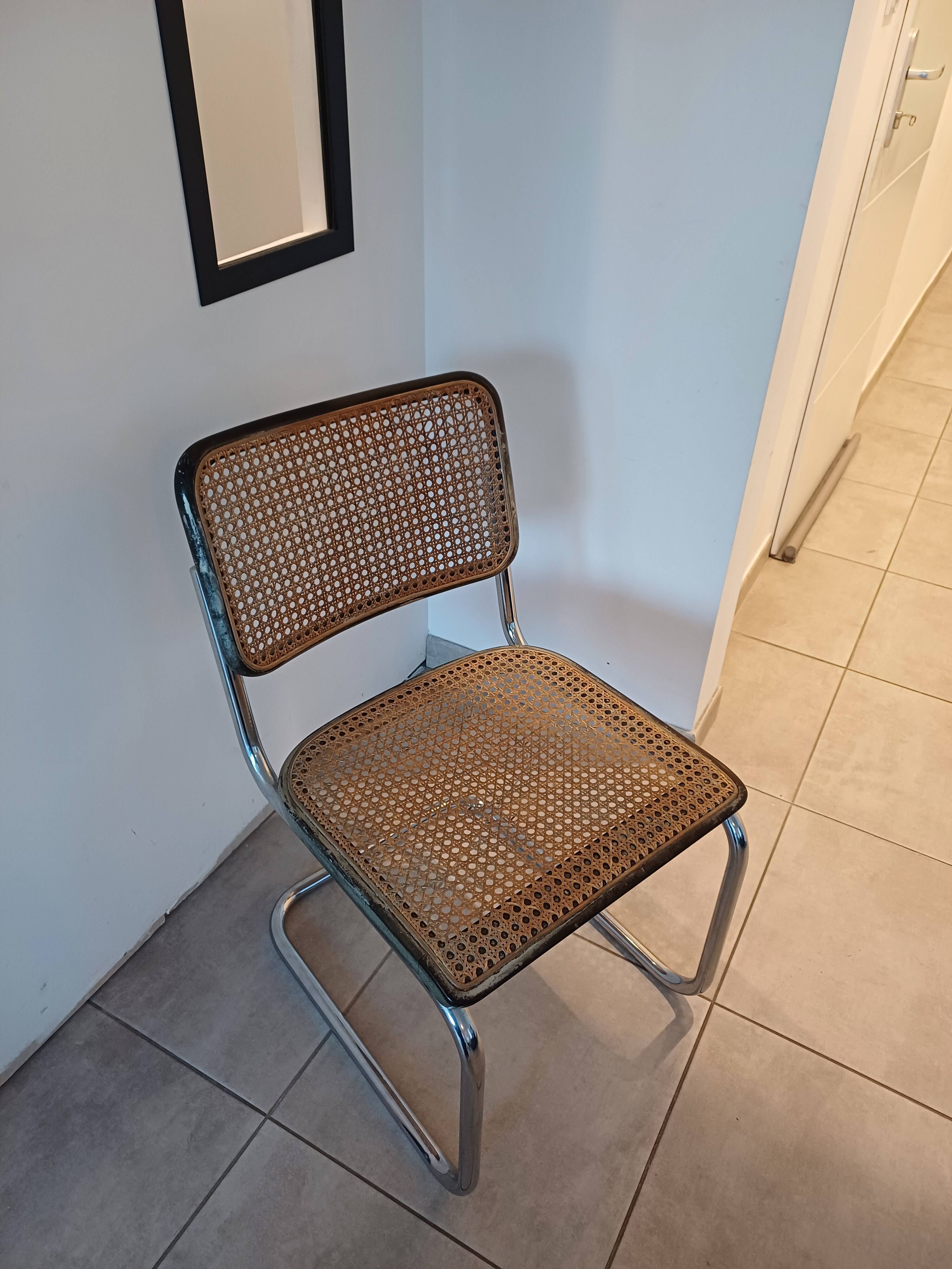 S32 Breuer chair Thonet edition 1977