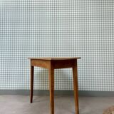 Bureau, table d’appoint en hêtre, restauré
