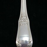 12 large spoonfuls Boulenger in silver metal model regence berry