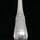 Set de 12 grandes cuilleres Boulenger en metal argenté modele regence berry