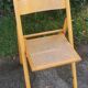 Vintage folding chair