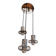 Space Age chandelier by Philippe Rogier for Oxar, 1970
