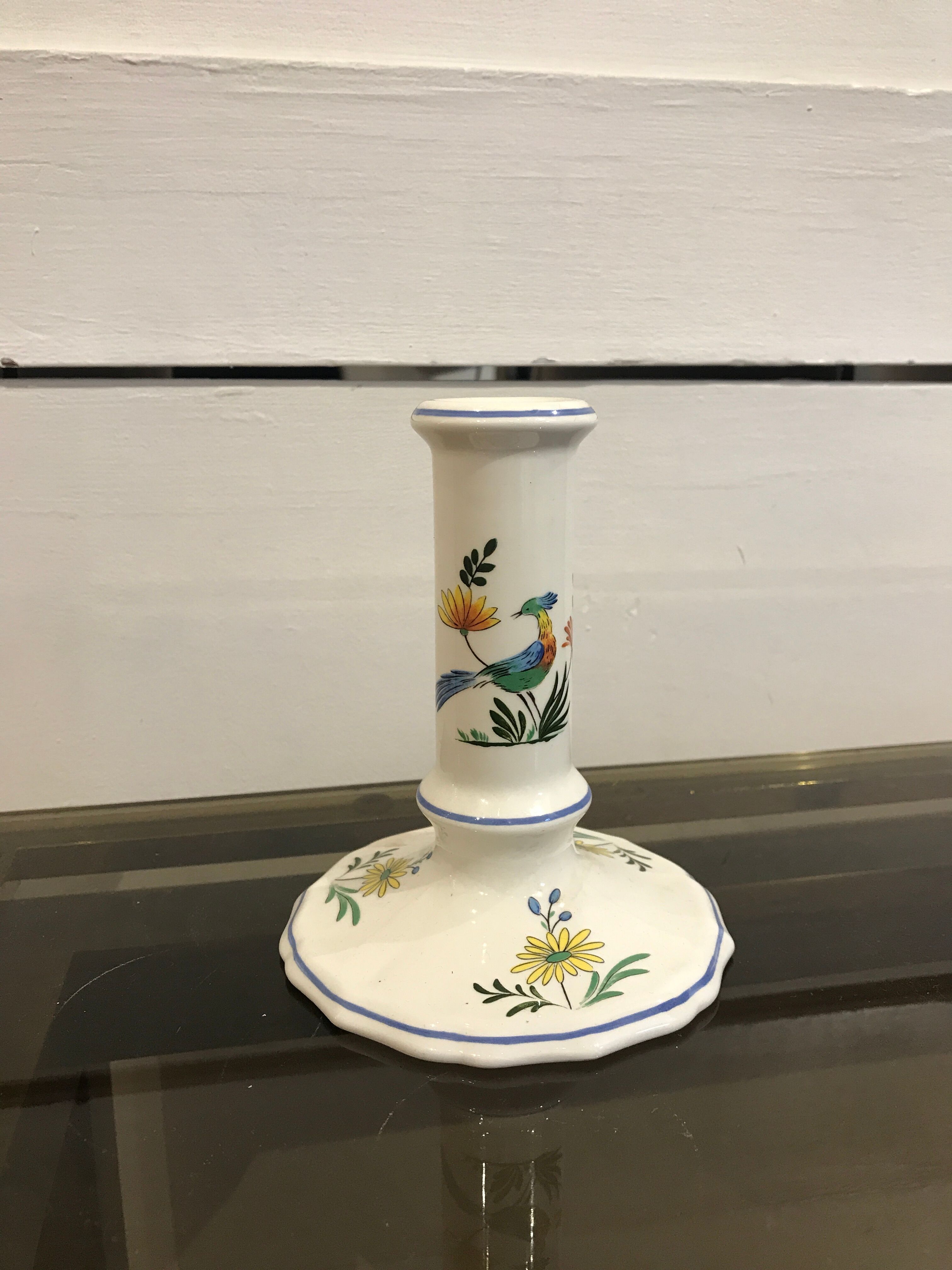 Candle holder birds of paradise gien