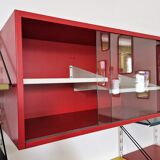 Dutch Wall Unit in Metal by Tjerk Rijenga for Pilastro, 1960s