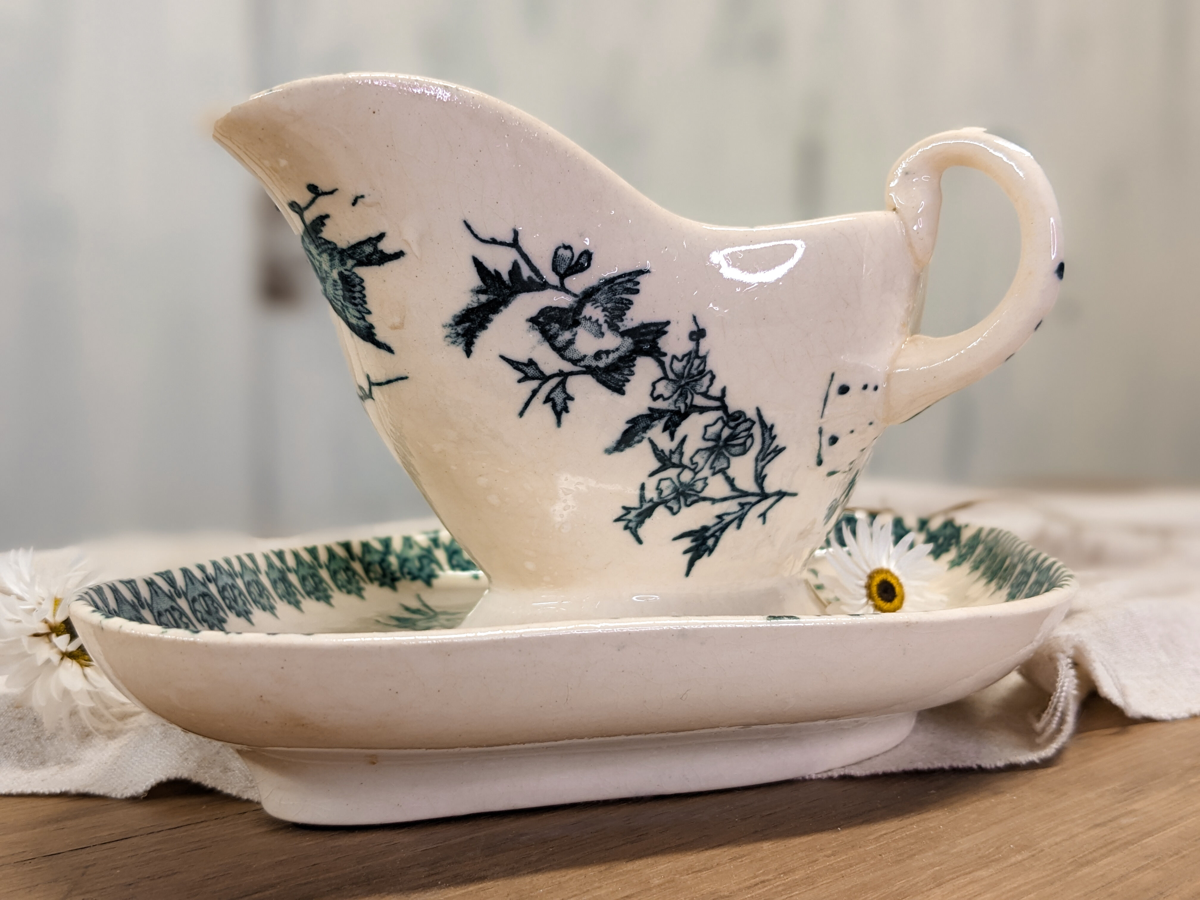 Sauce boat terre de fer