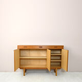 Teak sideboard with three doors