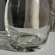 Glass carafe with stopper D11 H35.5