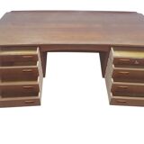 Teak Desk, designed by Svend Aage Madsen for H.P. Hansen, Denmark, 1960s