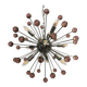 Ametista “star” murano glass sputnik chandelier