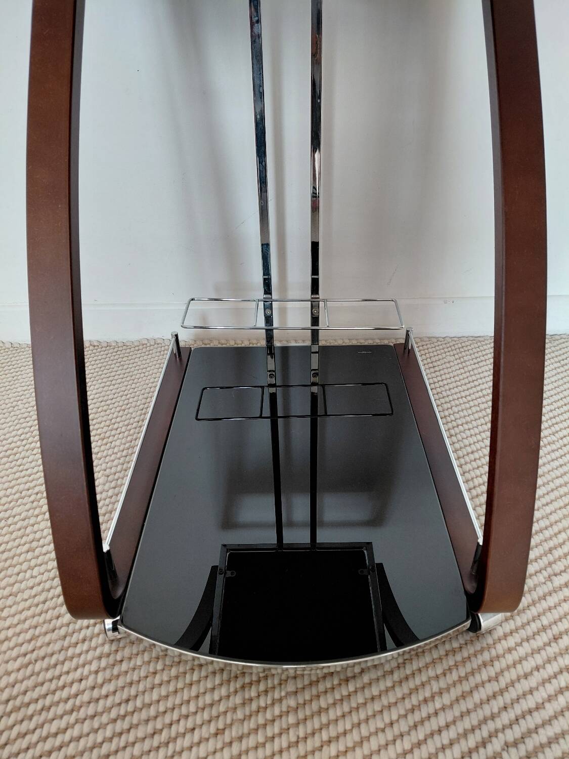 "Z-Shape" vintage 70s dessert table, Italian design: a real favourite.