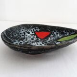 Coupelle ou vide poche céramique signe Luc Vallauris vintage années 50