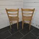 Paire de chaises de bistrot Baumann
