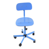 Chaise industrielle de bureau vintage