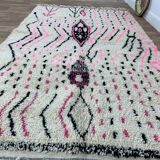Handmade Moroccan Berber rug 255 X 146 CM