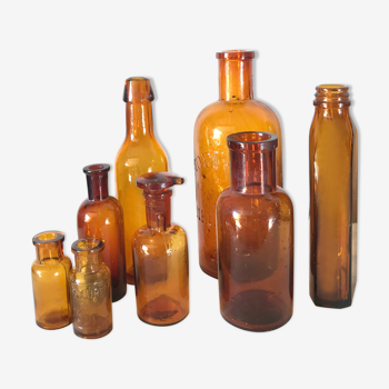 Batch of amber vials