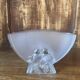 Petit vase Verlys en pâte de verre – décor oiseaux, époque art déco