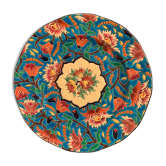 Longwy enamels plate