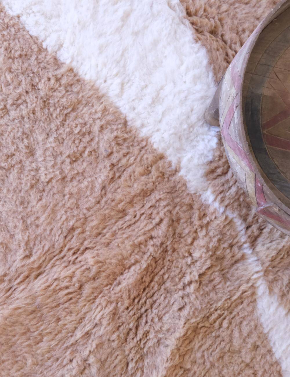 Tapis Marocain Beige - 267 x 165 cm