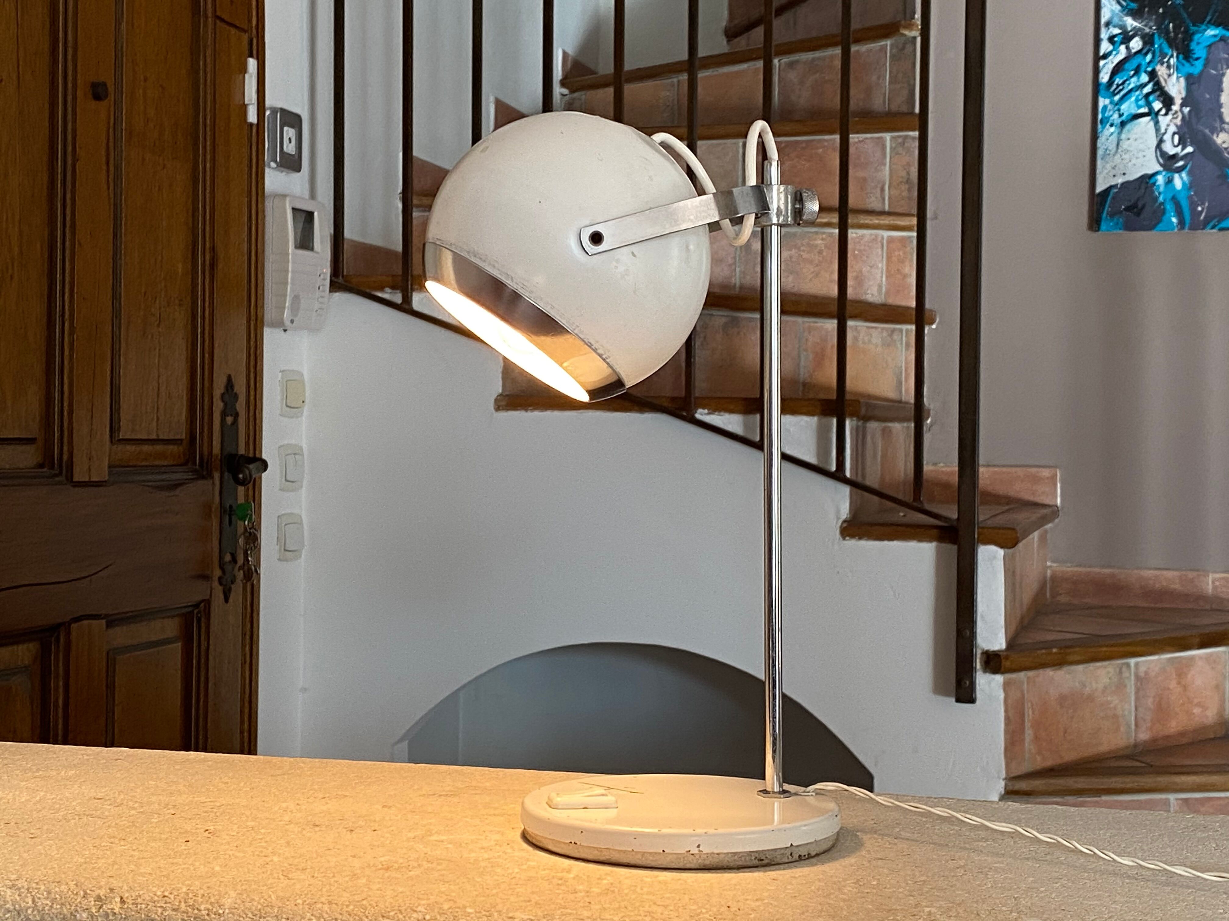 Vintage lamp "eye ball" from the 70s