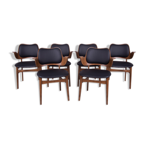 lot de 6 fauteuils modèle