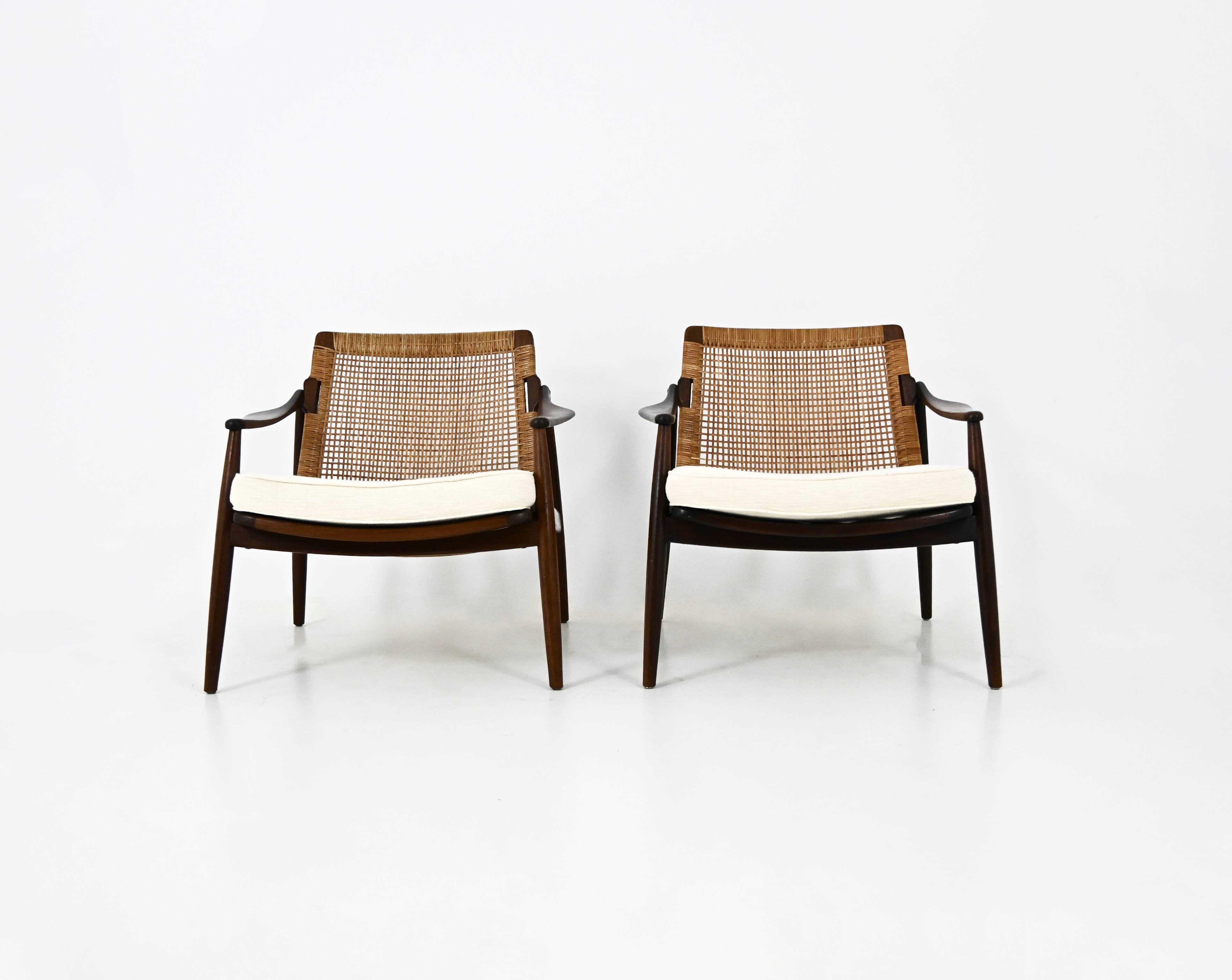 Paire de Fauteuils « Modèle 400 » de Hartmut Lohmeyer pour Wilkhahn, 1950s