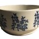 Large bowl in antique earthenware