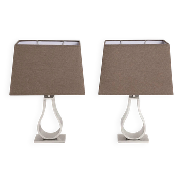 Designer lamp pair Monica Mulder 1990 - modernist