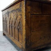 Rustic Neo-Gothic Chest, Mid-18th Century