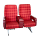 Vintage Air France aircraft chairs