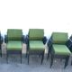 27 armchairs - modern - vintage - metal feet - 1960