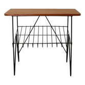 "Stringbord" teak side table, Sweden, 1950/1960