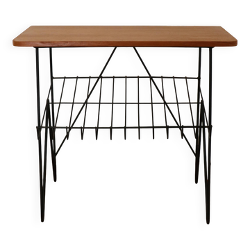 Table basse d'appoint "Stringbord" en teck, Suède, 1950/1960