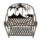 Iron floor forge decor orental