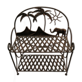 Iron floor forge decor orental
