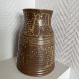 Set of 2 pieces in stoneware, the Bodin post.