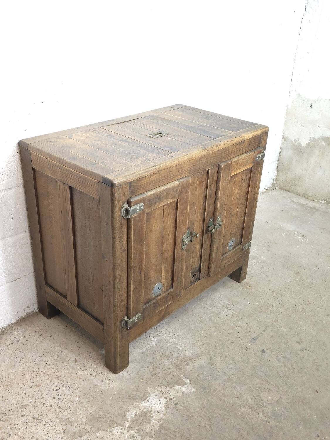 Old icebox cabinet circa 1920