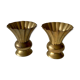 Paire de vases en bronze
