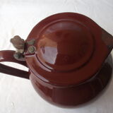 Brown glazed pitcher