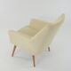 Ivory square shell pitally wood